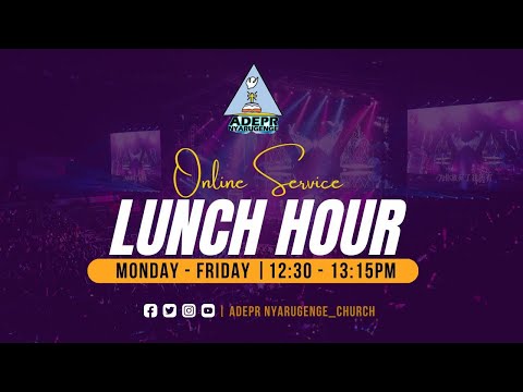 Lunch hour yo kuwa Kabiri14/05/2024