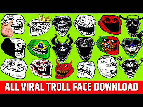 Trending Troll Face🎭Download 100% Viral😳🔥? How To Download Troll Face Png | Troll Face Mask Download