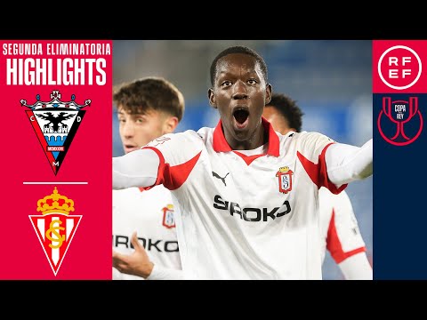 Resumen del partido CD Mirandes - Sporting Gijon