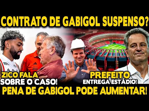 URGENTE! FLAMENGO TOMA DECISÃO SOBRE CONTRATO DE GABIGOL! PREFEITO “ENTREGA” ESTÁDIO DO FLAMENGO!