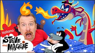 Historia de monstruos de Halloween para niños + MÁS con Steve y Maggie Español Latino