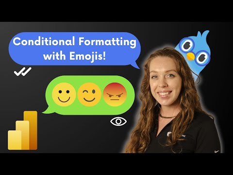 How to Use Emojis in Your Conditional Formatting! | Power BI Tutorial