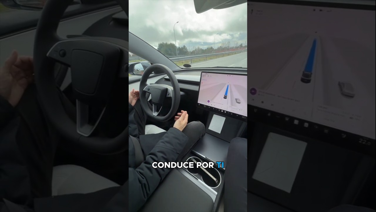 No es ciencia ficción: nos hemos subido a un coche que se conduce solo 😶‍🌫️