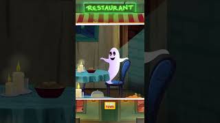 What’s Cooking at the Spooky Restaurant? 👻🍔 #shorts #trending #foryou #shortsvideo #youtubeshorts