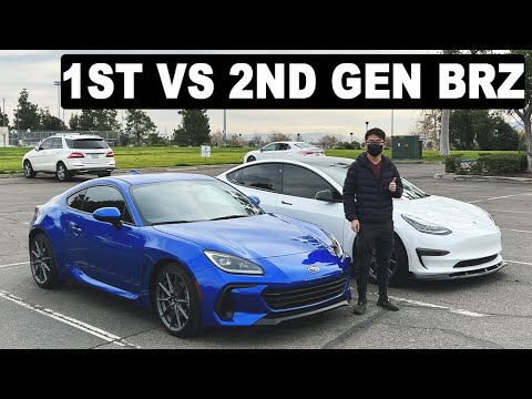 2022 SUBARU BRZ 2nd GENERATION VS 1 GENERATION | R