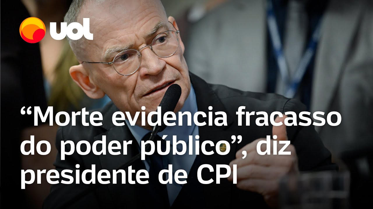 CPI do Crime Organizado Morte evidencia fracasso do poder público diz presidente da comissão TV Online CPI do Crime Organizado Morte evidencia fracasso do poder público diz presidente da comissão