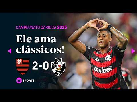 BRUNO HENRIQUE CRAVA E FLA MATA O JOGO COM GOLAÇO APÓS JOGADAÇA DE WESLEY! FLAMENGO 2X0 VASCO