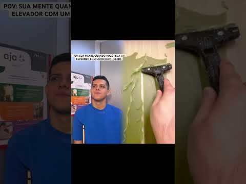 QUANDO VOCÊ ENTRA NUM ELEVADOR COM UM DESCONHECIDO ft. @Keira.R