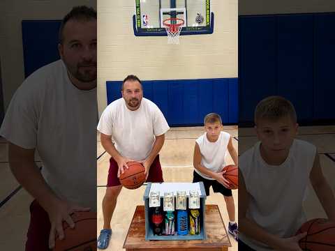 Guess the Drink, Win Big! Basketball Challenge Day 30 #shorts