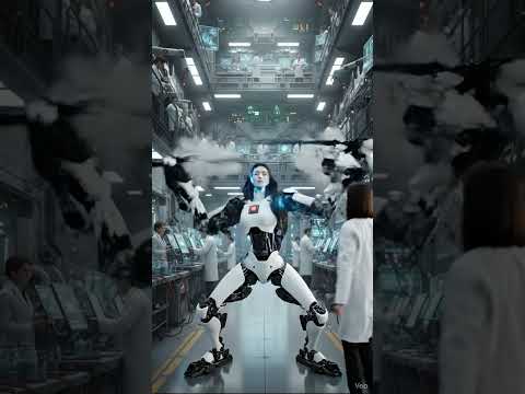 Humanoid AI Robot Transforms into Advanced War Helicopter – Futuristic Transforming Robot Technology