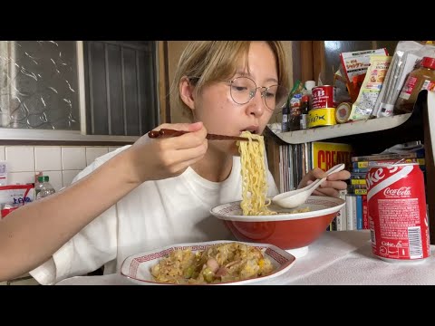 週末に胃袋と心染みるラーメン＆炒飯