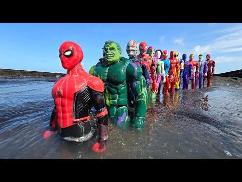 AVENGERS SUPERHERO STORY, MARVEL SPIDER MAN 2 VS HULK, CAPTAIN AMERICA VS THOR, VENOM VS SPIDEY 135