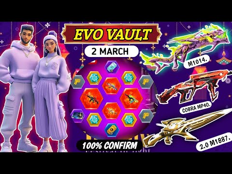 Next Evo Vault Event | Next Evo Vault Event March 2025 | March Evo Vault 2025 | Free Fire New Event