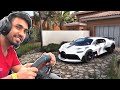 DRIVING BUGATTI DIVO WITH REAL STEERING WHEEL - TECHNO GAMERZ