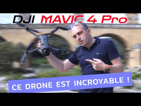 Test du drone DJI Mavic 4 Pro !