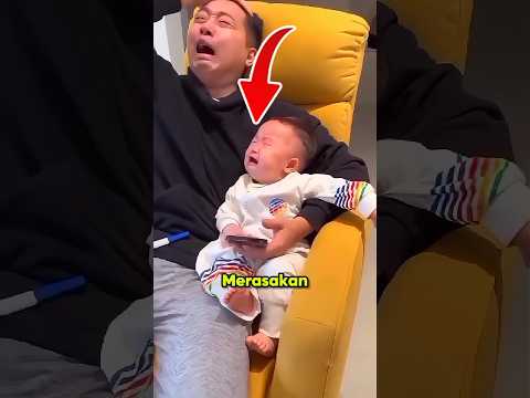 Bayi Penasaran, Lalu Menangis!😂