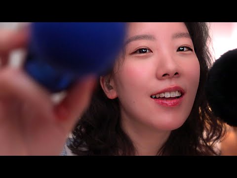 ASMR 수면 유도 13가지 트리거 & 시각적 팅글 + 속삭임 1시간 ✨🌙 13 Visual Triggers & Whispers for Sleep (1 Hour)