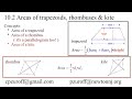 Calculating Areas of Quadrilaterals