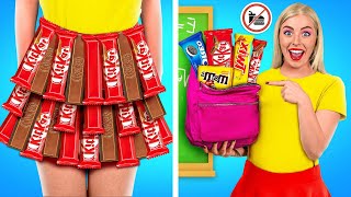 How To Sneak Candy In Class | Funny Moments by Mega DO Challenge