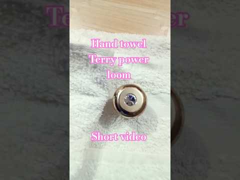 cotton hand towel ! Terry power loom!!!