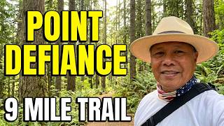 Point Defiance Park Hiking in progress