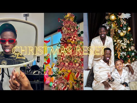 CHRISTMAS RESET | VIDEO SHOOT + I CUT MY HAIR