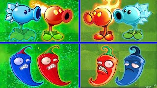 Random 15 Pair team Plants Vs All Zombies - WHo WIll Win? - Pvz 2 vs PVZ 2