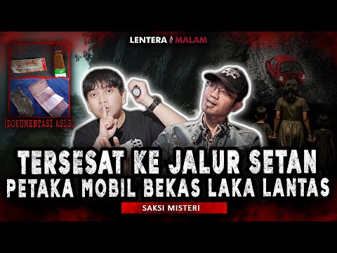 SEREM BANGET ASLI‼️ NAIK MOBIL BEKAS LAKA LANTAS DIBAWA TERSESAT KE JALUR SETAN 😨