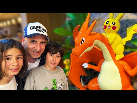Dani y Evan van al Restaurante POKEMON!!