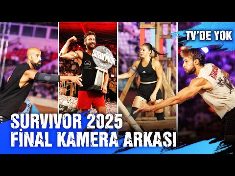 TV'DE YOK! Survivor 2025 Final Backstage | Survivor 2025