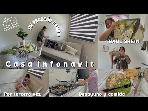 LA TERCERA ES LA VENCIDA ?? PEQUEÑO CAMBIO EN MI CASA | Moviendo los muebles de lugar | SHEIN