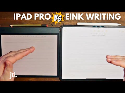 iPad Pro vs eInk Tablets: Which is Best for Handwriting?