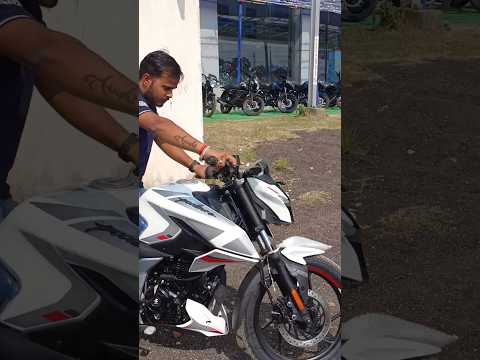 BAJAJ PULSAR N150 SINGLE CHANNEL ABS BS7 NEW COLOUR KE SATH 🤍 !! #bajaj #pulsar #bike #n150 #shorts