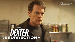 Dexter Looks Over Harrison’s Work | Dexter: Resurrection