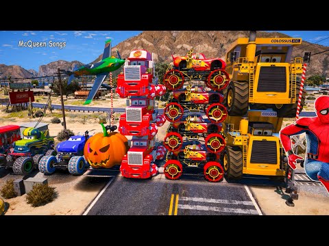 GTA V SPIDER-MAN 2🚀, THE SONIC TAPES ANIMATION, THE AMAZING DIGITAL CIRCUS Join in Epic Stunt Racing