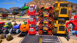 GTA V SPIDER-MAN 2🚀, THE SONIC TAPES ANIMATION, THE AMAZING DIGITAL CIRCUS Join in Epic Stunt Racing