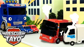 Tim Penyelamat Biru! Ada Hewan Seram di Jalan! | mainan anak-anak | Tayo Bahasa Indonesia