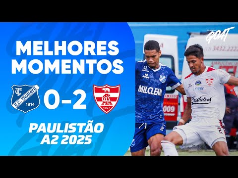 LINENSE VENCE TAUBATÉ FORA DE CASA E RESPIRA NO PAULISTÃO A2 | MELHORES MOMENTOS