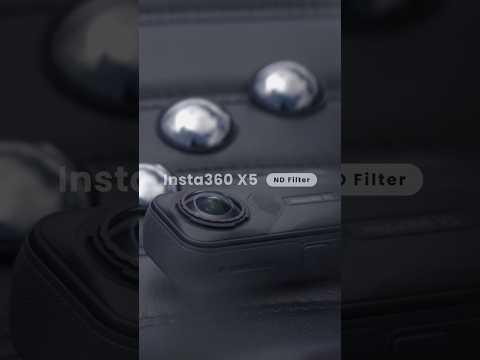 ついに登場、360度カメラ専用NDフィルター！   Insta360 X5 ND Filter  #Insta360X5 #NDFilter #モトブログ #CinematicVlog