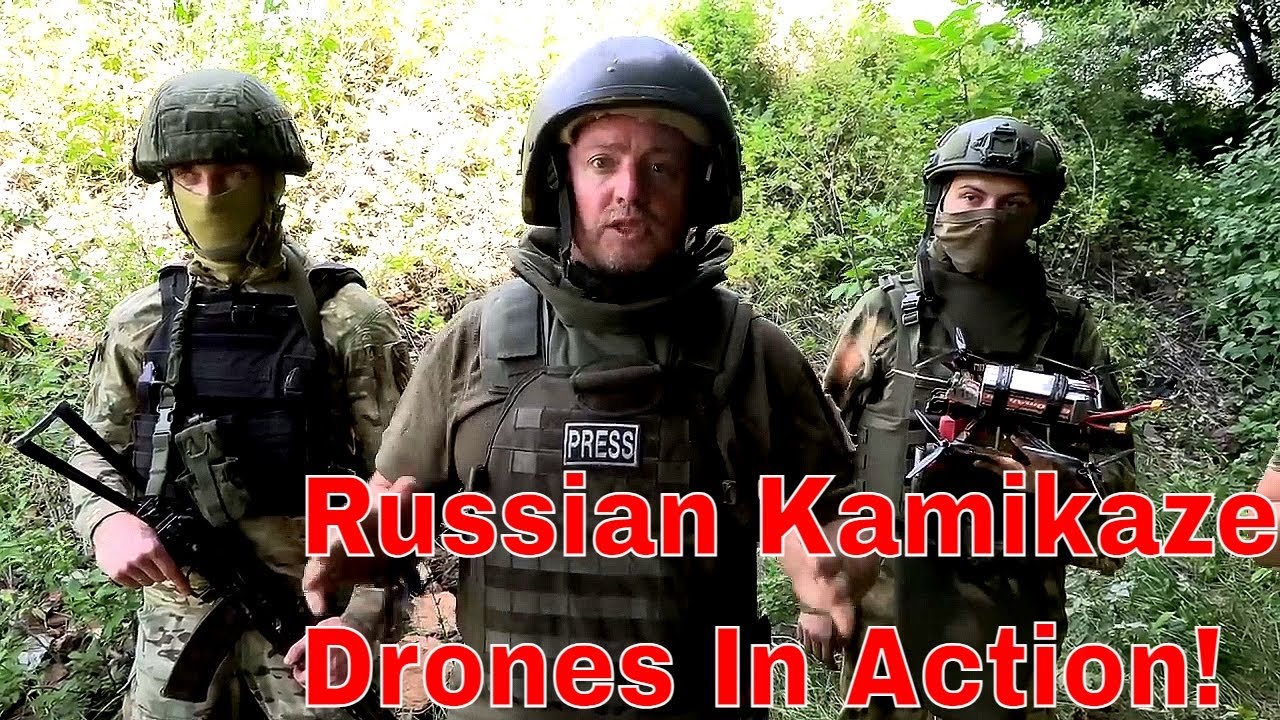 With Russian Frontline Kamikaze drone Team As They Destroy Ukrainian Tanks (Special Report)