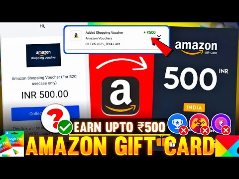 Free Amazon Gift Voucher | Amazon Gift Card Earning App 2025 | Free Amazon Gift Card | Earning App