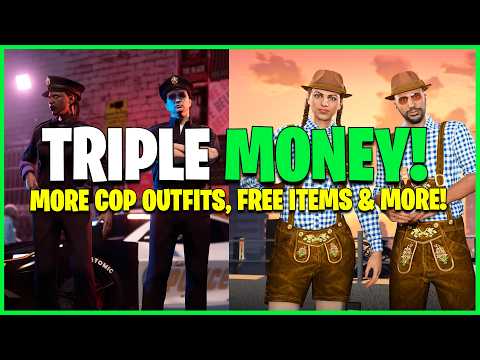 TRIPLE MONEY, FREE LIMITED-TIME ITEMS, DISCOUNTS & MORE! GTA Online Weekly Update