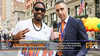 Todd interviews NYC Public Advocate Jumaane Williams I 2026 NYC Pride March I 6.28.2026