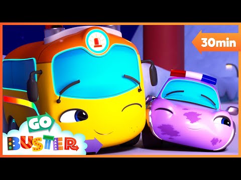 Buster Turns into an Ambulance Bus 🚑 | Go Buster - Bus Cartoons & Kids Stories