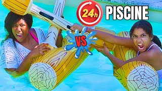 24h dans la piscine… C’ÉTAIT LA GUERRE 💦
