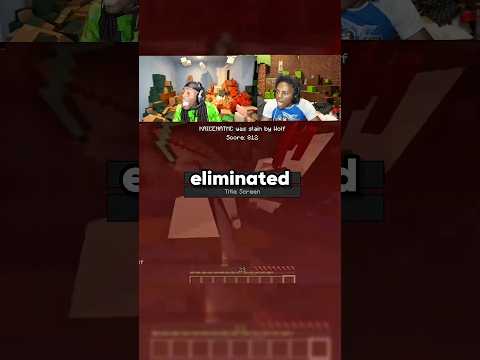 IShowSpeed And Kai Cenat Almost Got Seriously Hurt In Minecraft #shorts #kaicenat #ishowspeed