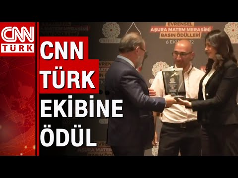 CNN Türk ekibine CAFERİDER'den ödül