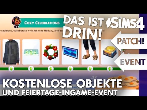 Kostenloses Spielupdate & Feiertage-Event🔥  Das ist alles NEU mit dem Die Sims 4 Patch 3.12.24