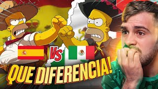 ERRECE REACCIONA A SIMPSONS LATINO VS ESPAÑOL? CUAL es MEJOR?🧐