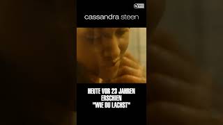 Heute vor 23 Jahren erschien „Wie Du lachst“ von Cassandra Steen. Zum Stück: https://3p.lnk.to/wdl